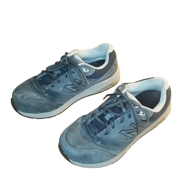 New Balance 928v3 Women Size 10.5 Wide Blue Gray Walking Shoes Sneakers WW928NV3 - Picture 1 of 6